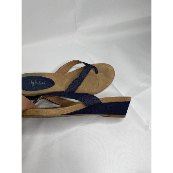 Style & Co. Womens  Open Toe Casual Slide‎ Sandals size 7M - Picture 6 of 7